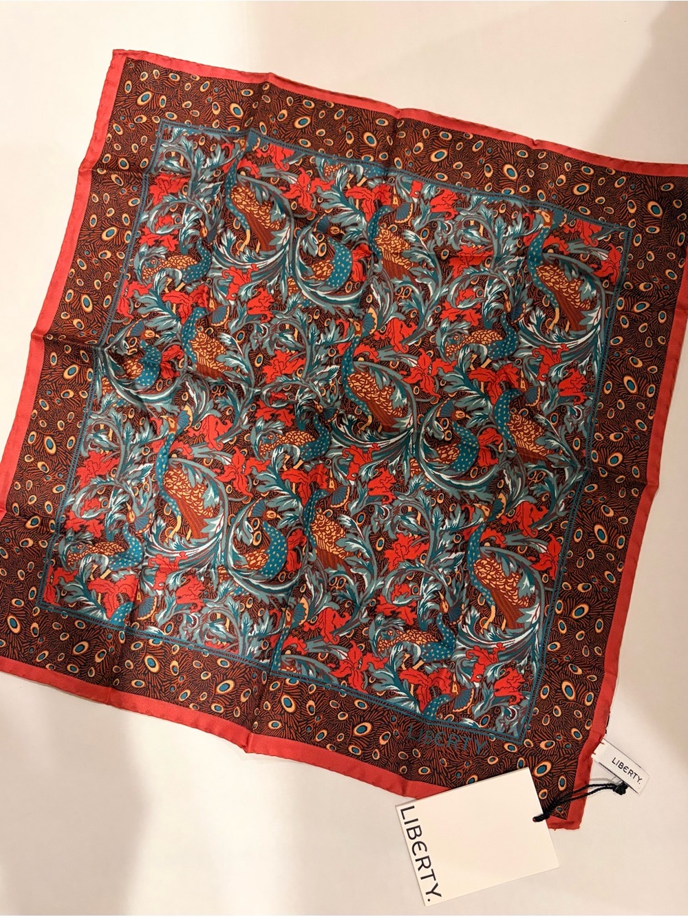 Liberty of London Silk Scarf 45x45